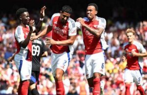 Arsenal vs Lyon friendly match highlights