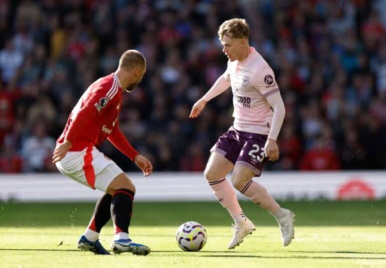 Manchester United vs Brentford 2024 EPL Highlights